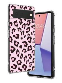 豹紋印花手機殼兼容Google Pixel手機殼 - 彩色 - 查看 1