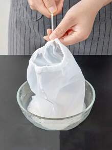 2 Miếng Dây rút Túi lọc - trắng - Xem 4
