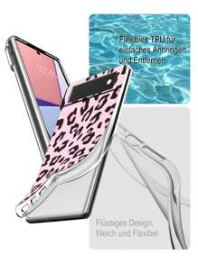 豹紋印花手機殼兼容Google Pixel手機殼 - 彩色 - 查看 4