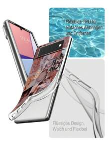 美學拼貼手機殼兼容Google Pixel手機殼 - 彩色 - 查看 4