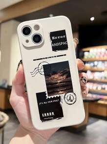 Bộ 2 ốp lưng điện thoại chống rơi họa tiết phong cảnh, tương thích với iPhone 15/15Pro/15Plus/15Promax, phiên bản quốc tế, không phải phiên bản nội địa. - Nhiều màu - Xem 5