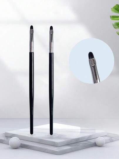 New Detailed Lip Brush, Concealer Brush For Dark Circles & Tear Trough, Eyeshadow Brush, Highlighter Brush, Undereye Brush