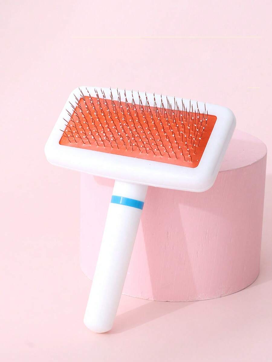 1 lược chải lông thú cưng cho chó mèo - trắng - Xem 1