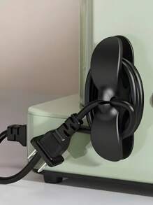 1 Cái Móc Tổ Chức Cáp Màu Trắng Đơn Giản, Móc Đa Năng Di Động Tại Nhà - trắng - Xem 5