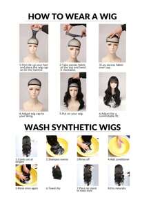 Water Wave Ombre 16 Inch Medium Synthetic Wig With Bangs For Women - Ombre - View 7