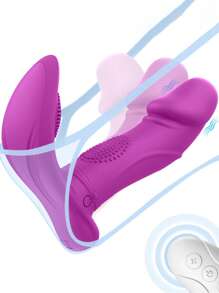 Vibrador consolador portátil con control remoto, masturbador estimulador de clítoris de punto G de tres modos para mujer, juguetes sexuales juguetes de sexuales