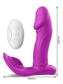 Vibrador consolador portátil con control remoto, masturbador estimulador de clítoris de punto G de tres modos para mujer, juguetes sexuales juguetes de sexuales