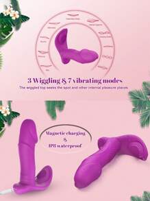 Vibrador consolador portátil con control remoto, masturbador estimulador de clítoris de punto G de tres modos para mujer, juguetes sexuales juguetes de sexuales