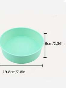 1 Khuôn Bánh Silicon, Nhẫn Làm Bánh Chắc Chắn Hiện Đại Cho Nhà Bếp - màu xanh lá - Xem 2