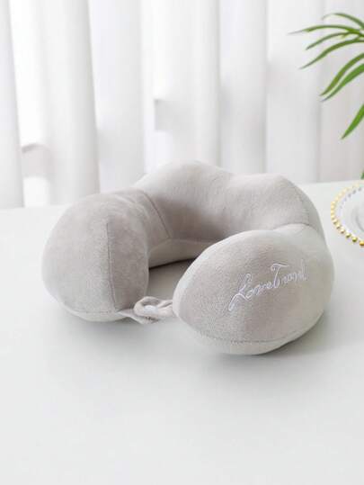 Travel Neck Pillow, Sleep Schattige Shaped Headrest, Plush Warm Multi Functional Portable Kussen [Please Fluff Knead The After Receiving It Be view 3