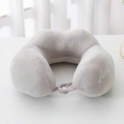 Travel Neck Pillow, Sleep Neck Pillow, Cute U-Shaped Headrest, Plush Warm Neck Pillow, Multi-Functional Portable Travel Neck Pillow [Please Fluff And Knead The Pillow After Receiving It Before Use]
