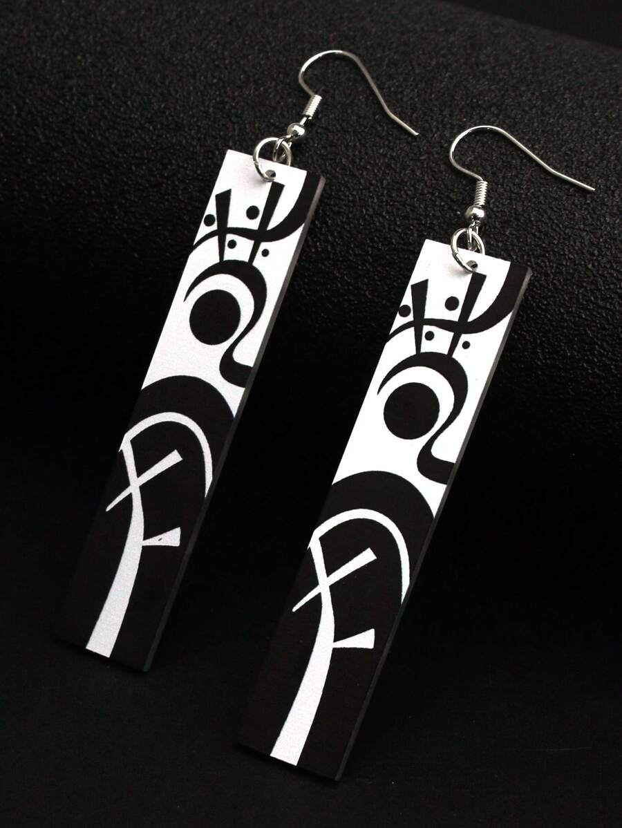 時尚流行男士不銹鋼簡約圈形耳環適合珠寶禮物和時尚外觀 - 彩色 - 查看 1