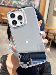 Ốp lưng điện thoại gương chống rơi Creative Lens Circle cho iPhone16/16Pro/16Plus/16Promax - Nhiều màu - Xem 2