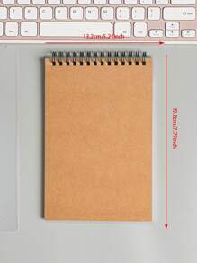 1入組極簡風格螺旋簡約風每日計劃適用於學校辦公室 - 彩色 - 查看 3