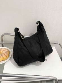 Túi đeo vai thông thường Oxford Dây đeo có thể điều chỉnh - màu đen - Xem 1