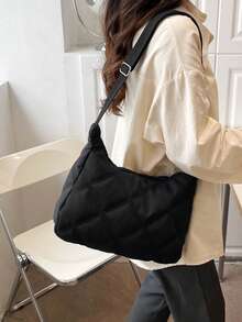 Túi đeo vai thông thường Oxford Dây đeo có thể điều chỉnh - màu đen - Xem 2