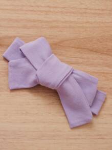 嬰兒女孩荷葉邊連體衣＋花卉蝴蝶結褲＋頭箍 - 彩色 - 查看 8