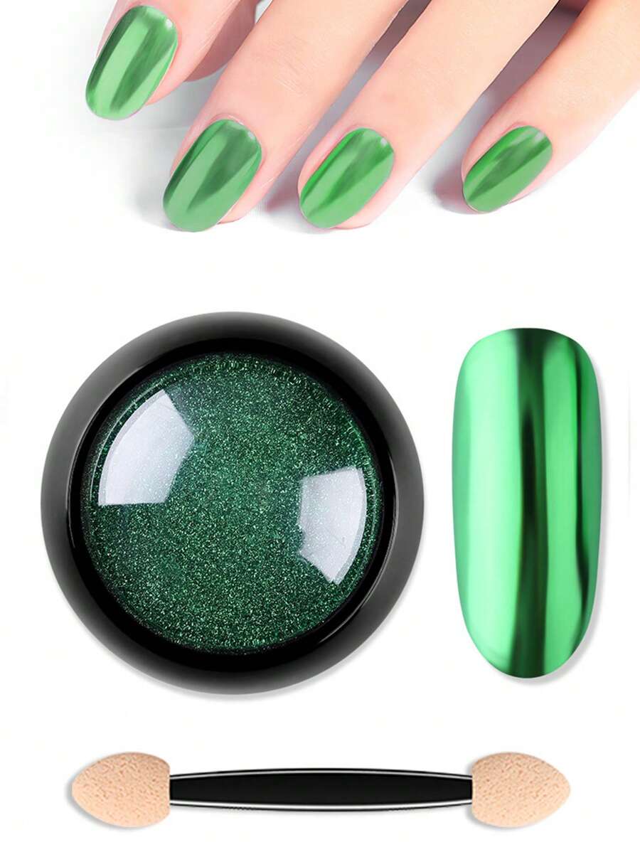 1盒美甲金蔥粉 - 彩色 - 查看 1