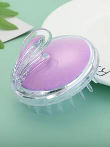 Bàn chải tóc mát-xa dầu gội đầu đa năng 1 cái - Màu tím - Xem 6