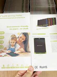 1pc Random Color Lcd Writing Tablet For Kids, 8.5'' Drawing Board For Doodling And Painting - Multicolor - View 8