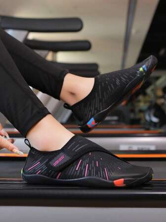 Sporty Water Shoes For Women, Striped Pattern Creek Shoes