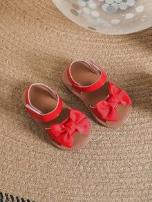 Xăng đan có dây đeo mắt cá chân dễ thương chống trượt cho bé gái cho mùa hè - Đỏ - Xem 3