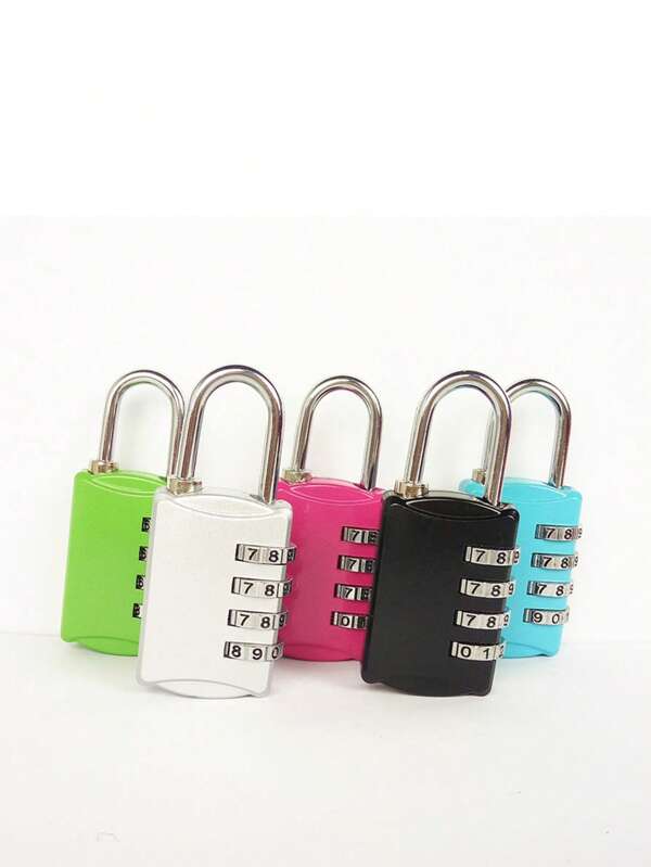 1pc 4Digit Combination Lock, Luggage Lock Suitcase Lock With Code Tsa