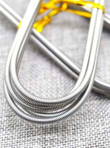 1入組不銹鋼魚缸清潔刷 - 黃色 - 查看 4