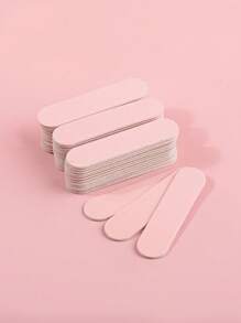 100pcs Double-sided Nail File Set - Pink - View 3