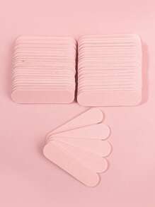 100pcs Double-sided Nail File Set - Pink - View 4