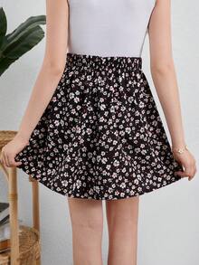 RueChic 青少年女孩碎花半身裙