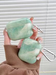 Soft Airpod Pro 3 Case With Pale Blue Marble Pattern, Minimalist Leopard Print 4 Protective Cover, Separate Protective Case For Airpods 2/3/Pro 2 Bluetooth Earphones - Multicolor - View 1