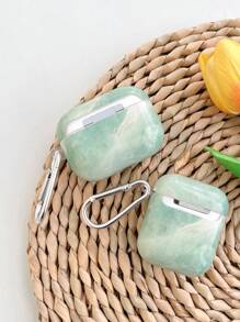 Soft Airpod Pro 3 Case With Pale Blue Marble Pattern, Minimalist Leopard Print 4 Protective Cover, Separate Protective Case For Airpods 2/3/Pro 2 Bluetooth Earphones - Multicolor - View 3