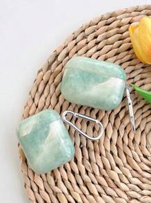 Soft Airpod Pro 3 Case With Pale Blue Marble Pattern, Minimalist Leopard Print 4 Protective Cover, Separate Protective Case For Airpods 2/3/Pro 2 Bluetooth Earphones - Multicolor - View 4