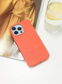 Solid Color Phone Case - Orange - View 5