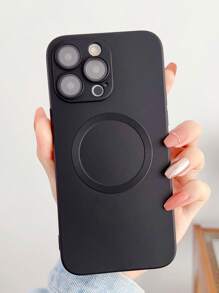 兼容 16 磁性手机壳 兼容 15/15Plus/15Pro/15Promax - 黑色 - 查看 1