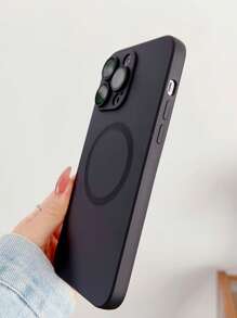 兼容 16 磁性手机壳 兼容 15/15Plus/15Pro/15Promax - 黑色 - 查看 5