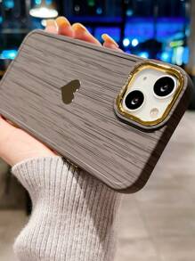 Heart Pattern Anti-fall Phone Case - Grey - View 2