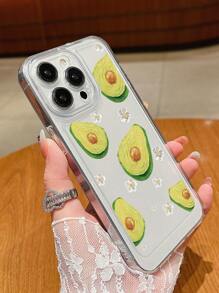 Funda para móvil con patrón de aguacate - Multicolor - Ver 3