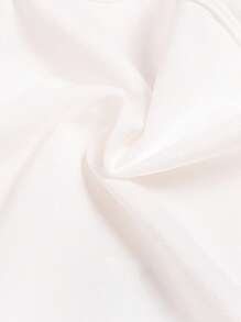 SHEIN Baby Girl 4pcs Solid Cami Bodysuit - White - View 6