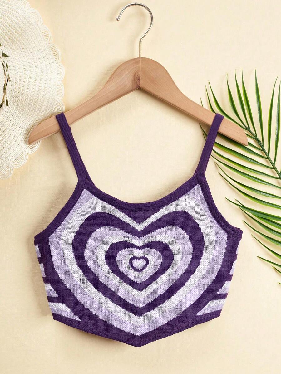 Áo len nữ Bất đối xứng Tim Giải trí - Màu tím - Xem 1