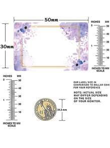 250pcs/Roll Name Tags Sticker For Kitchen Labeling,School Supplies,Back To School - Multicolor - View 3