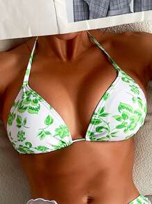 Bộ Bikini Nữ Thắt nút Hoa - Nhiều màu - Xem 4