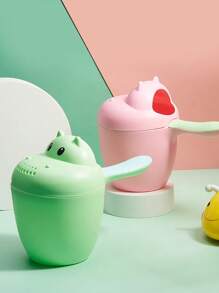 1pc Baby Random Hippo Design Hair Cleaning Bottle - Multicolor - View 3