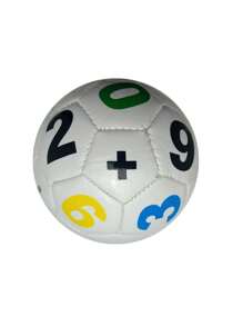 Number Pattern Soccer Ball - Multicolor - View 4