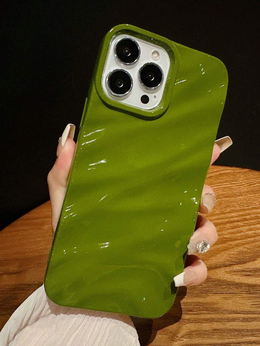 Coque de téléphone portable texturé - Vert - Voir 1