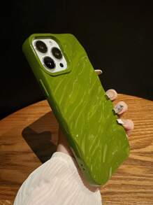 Coque de téléphone portable texturé - Vert - Voir 4