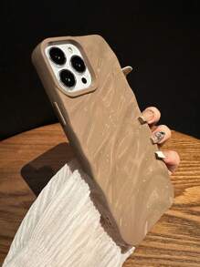 Getextureerd telefoonhoesje - Bruin - Bekijken 4