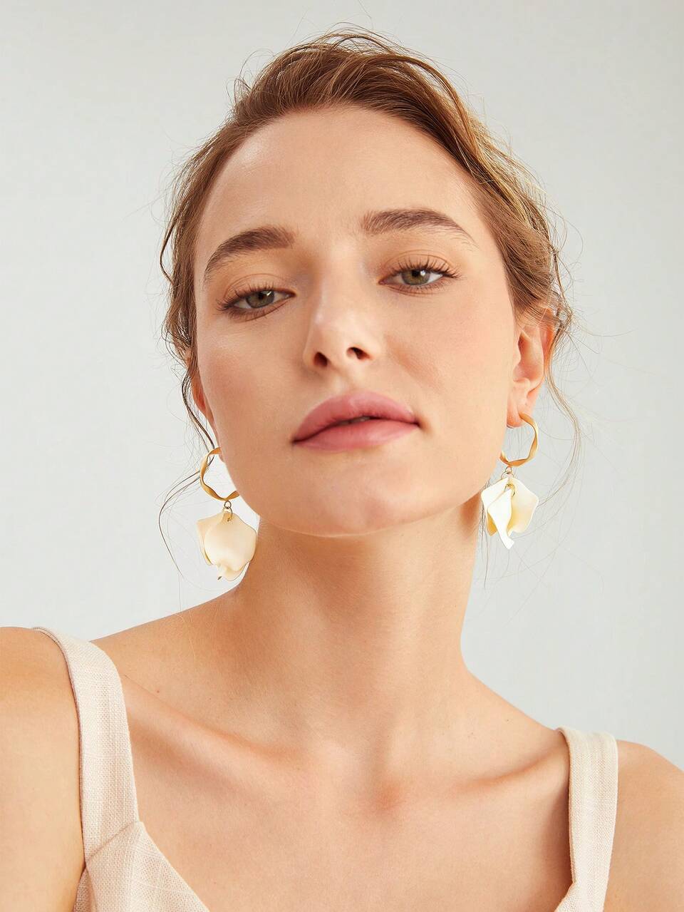 PETAL DROP EARRINGS