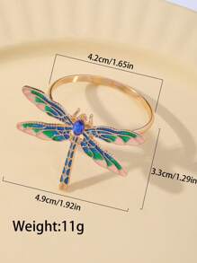 Rhinestone & Dragonfly Decor Napkin Ring